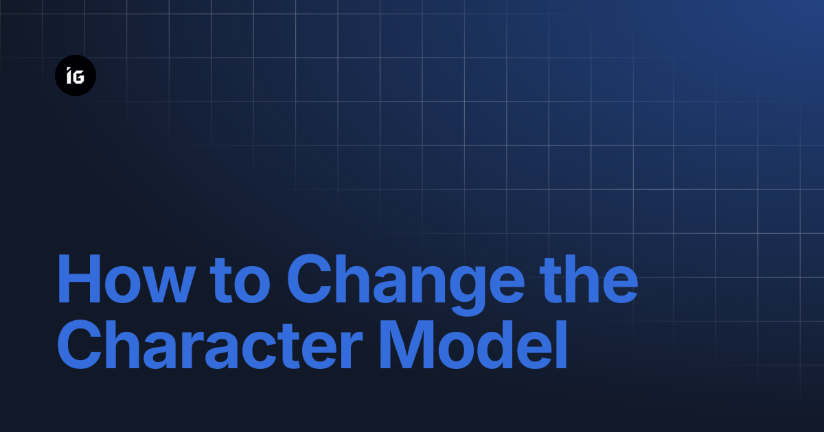 How to Change the Character Model | Low Poly Animated - Modern Guns ...